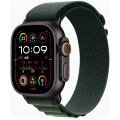 Apple Watch Ultra2 49mm GPS+Cellularモデル MX4T3J/A A2986【ブラックチタニウムケース/ダークグリーンアルパインループ】
