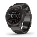 Garmin fenix 7X Sapphire Dual Power Ti Carbon Gray DLC/Carbon Gray DLC Vented Titanium Band 010-02541-47