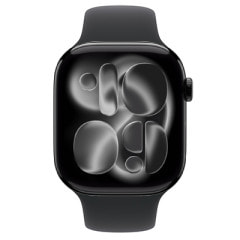 Apple Watch Series11 46mm GPS+Cellularモデル MFC44J/A A3337【ジェットブラックアルミニウムケース/ブラックスポーツバンド(M/L)】