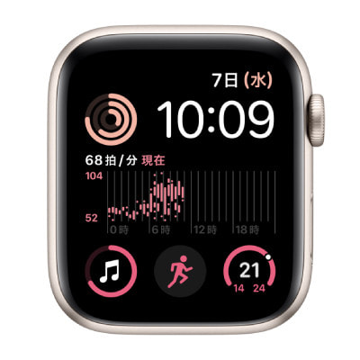 Apple Watch SE 未使用 Apple Apple Watch SE 第2世代 GPSモデル 40mm MXEC3J/A [シルバー