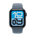 Apple Watch SE3 40mm GPSモデル MEHX4J/A+MFFV4FE/A A3324【ミッドナイトアルミニウムケース/アンカーブルースポーツバンド(S/M)】