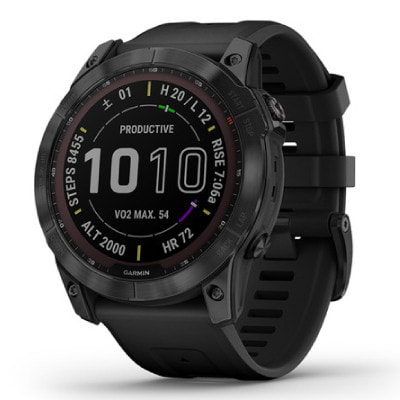 Garmin fenix 7X Sapphire Dual Power Ti Black DLC/Black 010-02541  