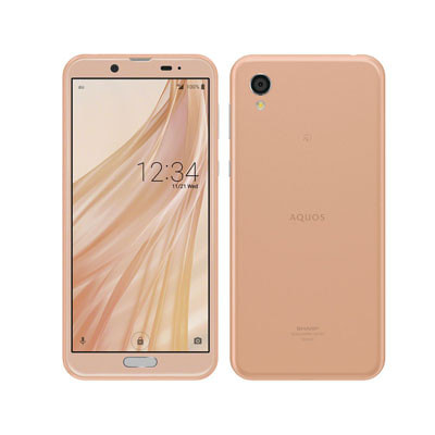 ☆UQmobile AQUOS sense 2 SHV43 ピンクゴールド 新品 AQUOS sense2 SHV43 Pink Gold【UQmobile版 SIMフリー】|中古
