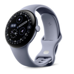 Google Pixel Watch4 45mm Wi-Fiモデル Satin Moonstoneアルミケース/Moonstoneアクティブバンド GA10850-US
