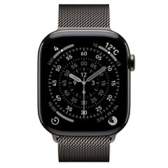 【ネットワーク利用制限▲】SoftBank Apple Watch Series11 46mm GPS+Cellularモデル MFD34J/A A3337【スレートチタニウムケース/スレートミラネーゼループ（S/M）】