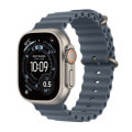 【ネットワーク利用制限▲】au Apple Watch Ultra3 49mm GPS+Cellularモデル MEWH4J/A A3281【ナチュラルチタニウムケース/アンカーブルーオーシャンバンド】