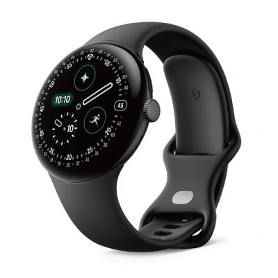Google Pixel Watch4 45mm LTEモデル Matte Blackアルミケース 