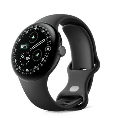 Google Pixel Watch4 45mm Wi-Fiモデル Matte Blackアルミケース