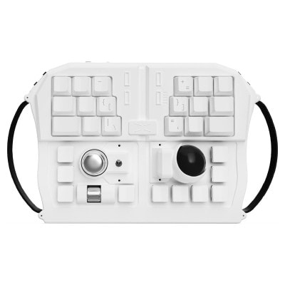 【極美品】ddotBravo GrabShell グラブシェル ホワイト dotBravo GrabShell Moon(White) 【英語(US)配列】|中古ゲーミング格安