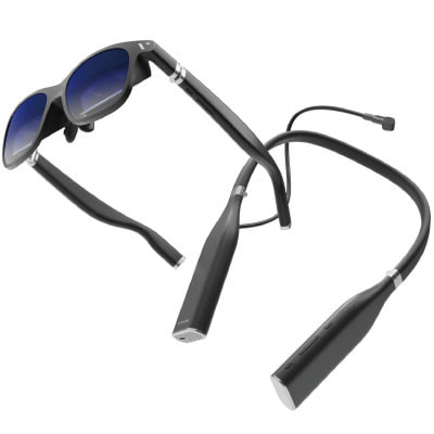 VITURE One XRグラス ジェットブラック + VITURE One ネックバンド