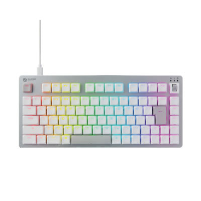ELECOM V custom TK-VK720AL ホワイト 【英語(US)配列】|中古