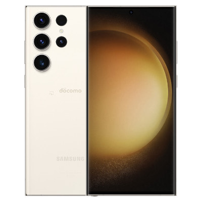 ネットワーク利用制限－】Galaxy S23 Ultra SC-52D 256GB クリーム 