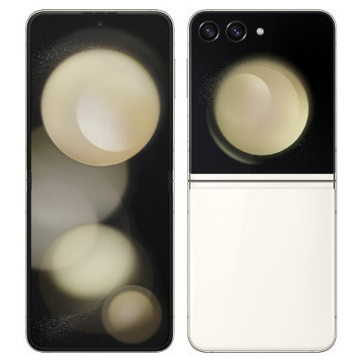 イオシス｜Samsung Galaxy Z Flip5 5G Single-SIM SM-F7310 Cream【RAM8GB/ROM256GB 香港版SIMフリー】