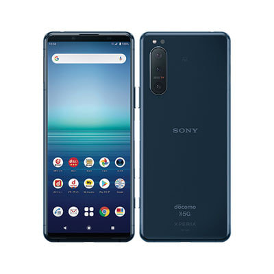 イオシス｜【SIMロック解除済】【ネットワーク利用制限－】docomo Xperia5 II SO-52A Blue