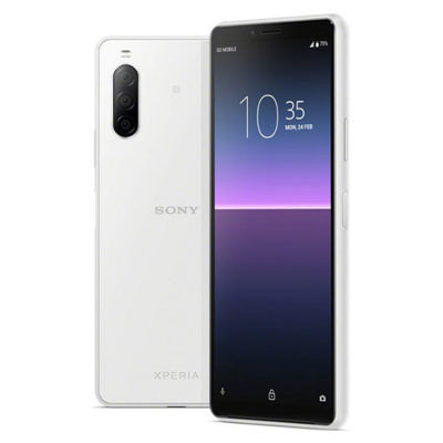 Sony Xperia10 II Dual-SIM XQ-AU42 White【mineo版 SIMフリー】|中古