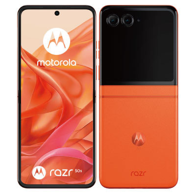 motorola razr 50s MOSAJ3 スプリッツオレンジ【SoftBank版SIMフリー
