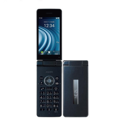 AQUOSケータイ4 A205SH ブラック【SoftBank版SIMフリー】|中古ガラケー