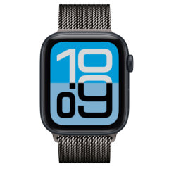 Apple Watch SE3 44mm GPSモデル MEP34J/A+MGJ74FE/A A3325【ミッドナイトアルミニウムケース/スレートミラネーゼループ(M/L)】