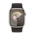 Apple Watch Series9 41mm GPSモデル MR9K3J/A+MUQH3FE/A A2978【スターライトアルミニウムケース/Black Unityブレイデッドソロループ(サイズ7)】