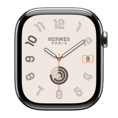 【バンド無し】Apple Watch Hermes Series10 46mm GPS+Cellularモデル MX193J/A A3003【シルバーチタニウムケース】