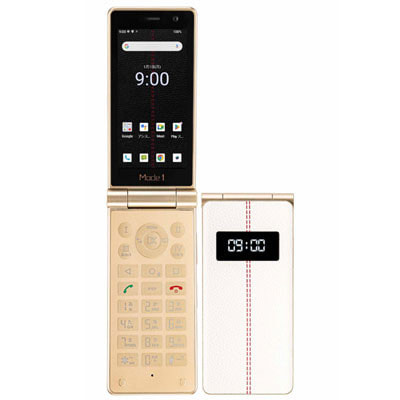 未使用 Mode 1 Retro II 本体 MD-06P シープホワイト P-UP Mode1 RETRO II MD-06P シープホワイト【mineo版 SIMフリー