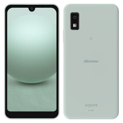 ネットワーク利用制限－】AQUOS wish3 SH-53D グリーン【docomo版 SIM