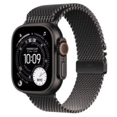 Apple Watch Ultra3 49mm GPS+Cellularモデル MF1Q4J/A A3281【ブラックチタニウムケース/ブラックチタニウムミラネーゼループ(M)】