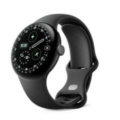 Google Pixel Watch4 41mm LTEモデル Matte Blackアルミケース/Obsidianアクティブバンド GA06001-US