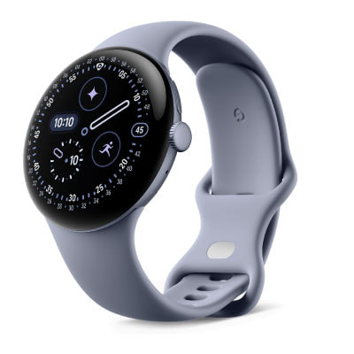 Google Pixel Watch4 45mm Wi-Fiモデル Satin Moonstoneアルミケース 