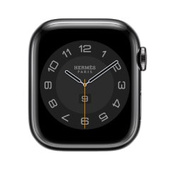 【バンド無し】Apple Watch Hermes Series7 41mm GPS+Cellularモデル MKJ53ZP/A  A2476【シルバーステンレススチールケース】