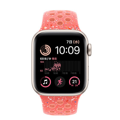 第2世代】Apple Watch SE 40mm GPSモデル MRTQ3J/A+MUUX3FE/A A2722