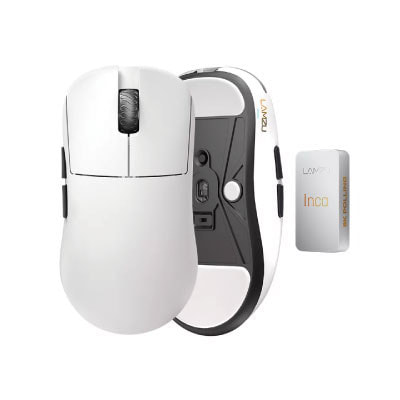 LAMZU Inca 8k wireless mouse ホワイト　中古品 LAMZU Inca White|中古ゲーミング格安販売の【イオシス】