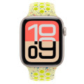 Apple Watch SE3 44mm GPS+Cellularモデル MEQ34J/A+MGC14FE/A  A3328【スターライトアルミニウムケース/ボルトスプラッシュNikeスポーツバンド】