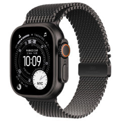【ネットワーク利用制限▲】SoftBank Apple Watch Ultra3 49mm GPS+Cellularモデル MF1N4J/A A3281【ブラックチタニウムケース/ブラックチタニウムミラネーゼループ(S)】