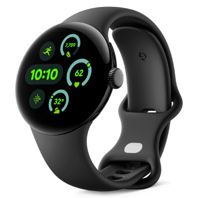 Google Pixel Watch3 41mm Wi-Fiモデル Matte Blackアルミケース 