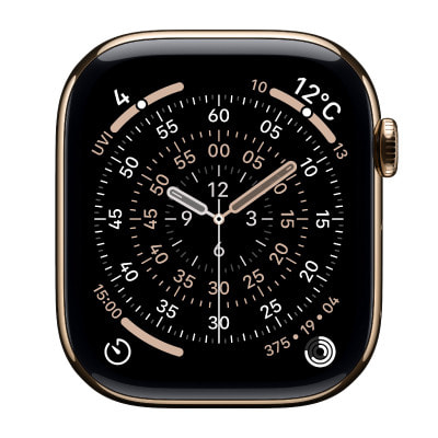 イオシス｜【バンド無し】Apple Watch Series11 46mm GPS+Cellularモデル MFC34J/A A3337【ゴールドチタニウムケース】