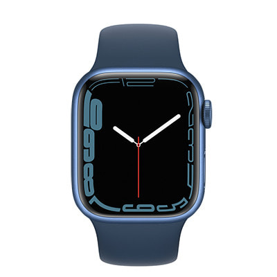 イオシス｜Apple Watch Series7 41mm GPSモデル MKN13J/A A2473【ブルーアルミニウムケース/アビスブルースポーツバンド】