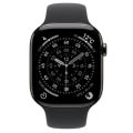 Apple Watch Series11 46mm GPS+Cellularモデル MFD24J/A A3337【スレートチタニウムケース/ブラックスポーツバンド(M/L)】