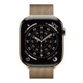【ネットワーク利用制限▲】SoftBank Apple Watch Series11 46mm GPS+Cellularモデル MFD74J/A A3337【ゴールドチタニウムケース/ゴールドミラネーゼループ(S/M)】