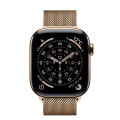 【ネットワーク利用制限▲】au Apple Watch Series11 42mm GPS+Cellularモデル MF8Y4J/A A3335【ゴールドチタニウムケース/ゴールドミラネーゼループ】