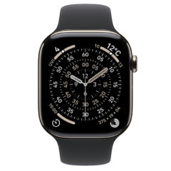 Apple Watch Series11 46mm GPS+Cellularモデル MFAY4J/A+MXM43FE/A A3337【ナチュラルチタニウムケース/ブラックスポーツバンド(M/L)】