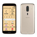 らくらくスマートフォン F-53E ゴールド【docomo版SIMフリー】|中古