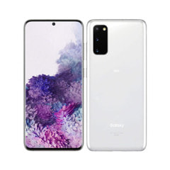 【SIMロック解除済】【ネットワーク利用制限－】au Galaxy S20 5G SCG01 Cloud White