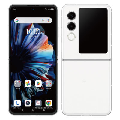 イオシス｜【ネットワーク利用制限▲】nubia Flip2 5G A404ZT ホワイト【Y!mobile版SIMフリー 】
