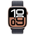 Apple Watch Series10 46mm GPSモデル MWX23J/A+MXL33FE/A A2999【ローズゴールドアルミニウムケース/インクスポーツループ】
