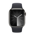 Apple Watch Series9 41mm GPS+Cellularモデル MRJ83J/A A2982【グラファイトステンレススチールケース/ミッドナイトスポーツバンド】