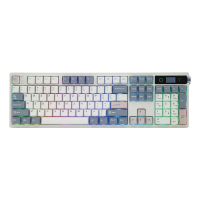 EPOMAKER TH108 PRO White Blue 【英語(US)配列】|中古ゲーミング格安