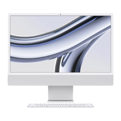 イオシス｜iMac Retina 4.5K MWUU3J/A Late 2024 シルバー【Apple M4/24inch/16GB/256GB SSD】