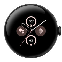 【バンド無し】【専用充電ケーブル欠品】Google Pixel Watch2 Wi-Fiモデル Matte Blackアルミケース