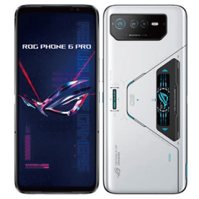 ASUS ROG Phone6 AI2201 White【RAM16GB/ROM512GB 海外版 SIMフリー